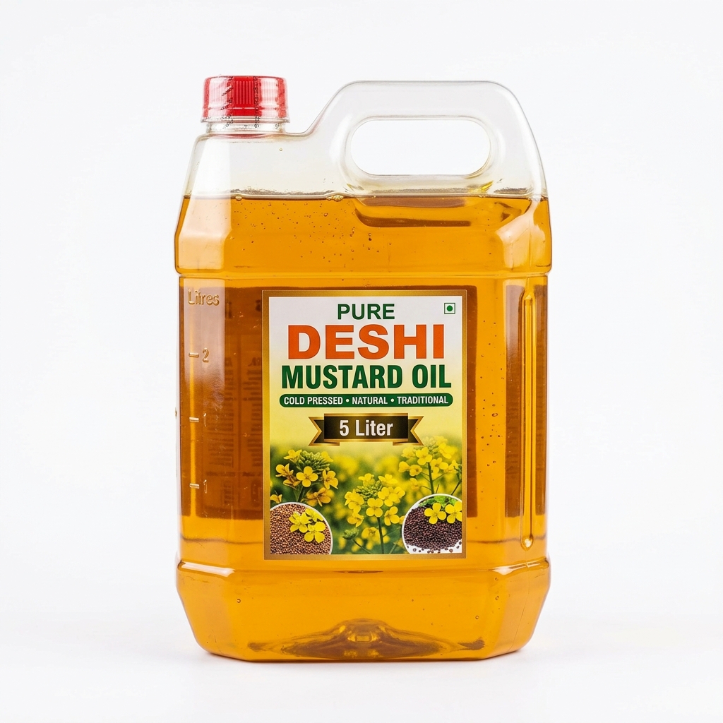 Deshi Mustard Oil 5 liter